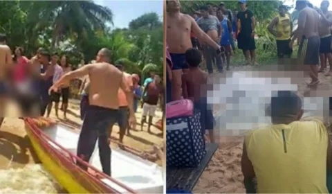 Embarcação afunda e deixa vários mortos; Corpo de Bombeiros continuam buscas