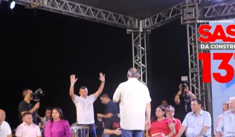 Sassá recebe forte apoio de Omar Aziz na propaganda eleitoral