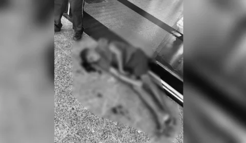 Indivíduo é alvejado na porta de supermercado ao tentar fugir de suspeitos