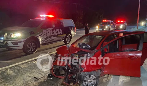 Mulher morre em grave acidente após a Ponte do Rio Negro