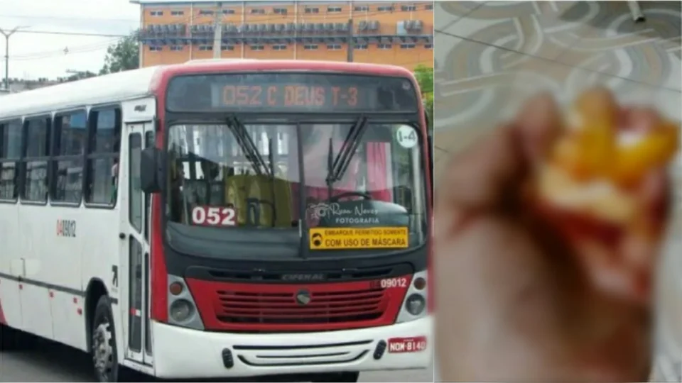VÍDEO: Cobradora tem dedos cortados durante assalto a ônibus na zona Leste de Manaus