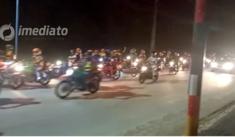 Carreata das categorias mobiliza eleitores para votar em Rodinei Ramos para Deputado Estadual