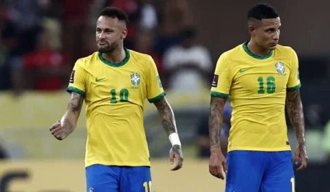 Neymar manda mensagem a Arana após lesão que tirou o lateral da Copa