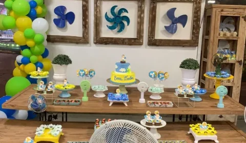 Menino de três anos pede aniversário com tema ‘ventilador’