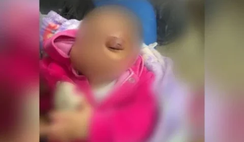 Pai dá soco em bebê recém-nascida durante briga