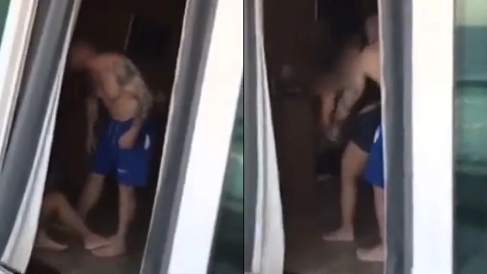 Policial penal é flagrado agredindo esposa em hotel; veja vídeo