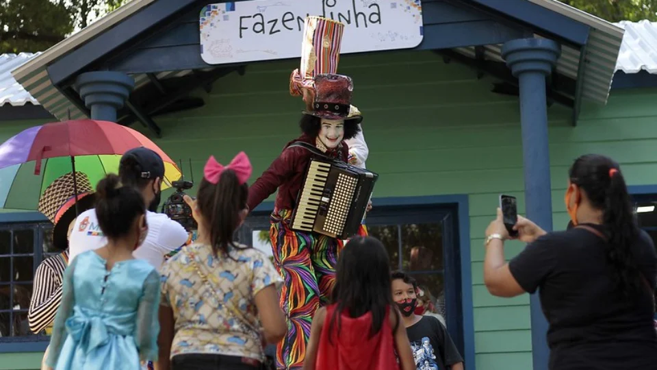 Confira a programação do ‘Mundo Encantado no parque Cidade da Criança’