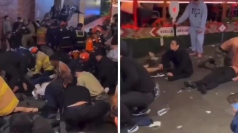 VÍDEO: Evento de Halloween deixa pelo menos 120 pessoas mortas na Coreia do Sul