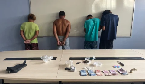 Homens são detidos com drogas no bairro Cachoeirinha