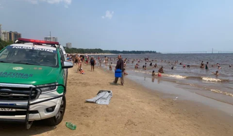 Ossada humana é encontrada na praia da Ponta Negra; VEJA VÍDEO