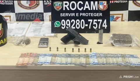 Rocam prende homem vendendo drogas em beco no Monte das Oliveiras