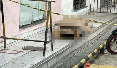 Homem acaba de ser morto em posto de gasolina no bairro Cidade Nova