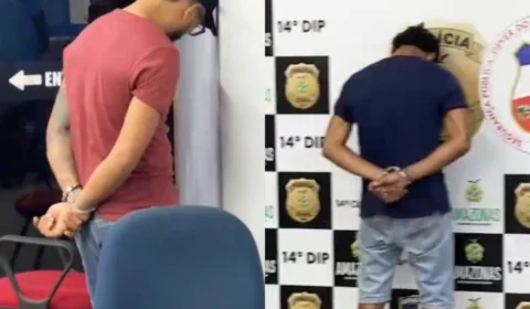 Força Tática prende dupla com armas e drogas  no bairro Tancredo Neves