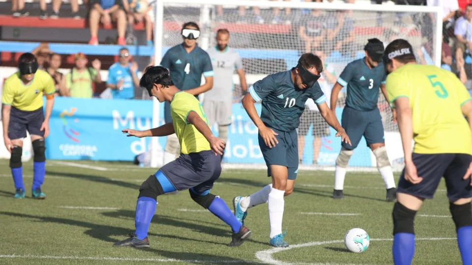 Futebol de cegos: Brasil perde nos pênaltis e é vice na Copa América