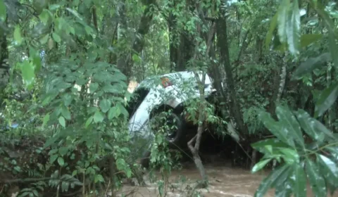 Crianças são arrastadas por correnteza e desaparecem