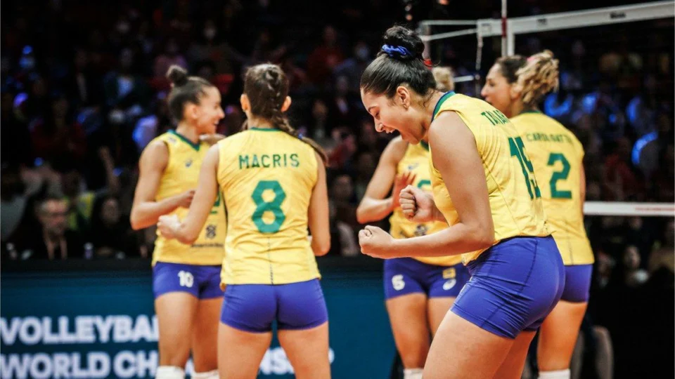 Volêi feminino: Brasil vira sobre a China e volta a vencer no Mundial