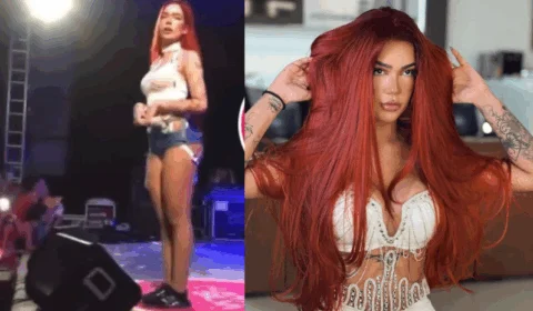 VÍDEO: Lara Silva abandona show no AM após parte do público pedir para ela tirar a roupa