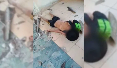 Homem furta casa e cai do telhado durante fuga; veja vídeo