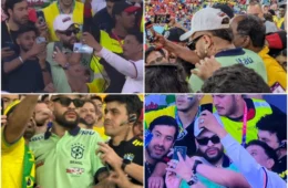 Sósia de Neymar provoca tumulto e confusão em arquibancada no Catar