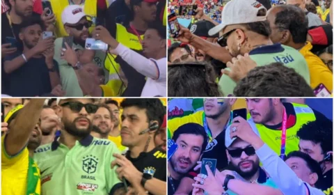 Sósia de Neymar provoca tumulto e confusão em arquibancada no Catar