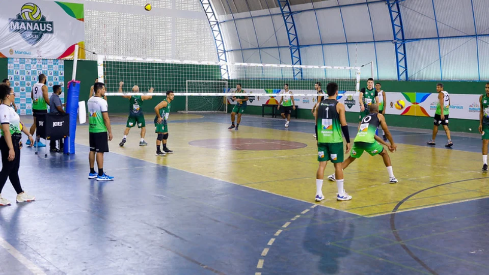Superliga Nacional de Vôlei Masculino C inicia em Manaus