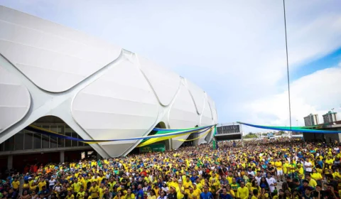 Arena da Amazônia reúne mais de 12 mil torcedores no primeiro dia de ‘Copa na Arena’