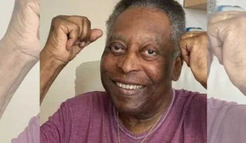 Pelé é internado com inchaço por todo o corpo