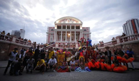 Pluralidade artística marca lançamento da Mostra de Cultura Popular ‘Amyipaguana’, no Largo de São Sebastião