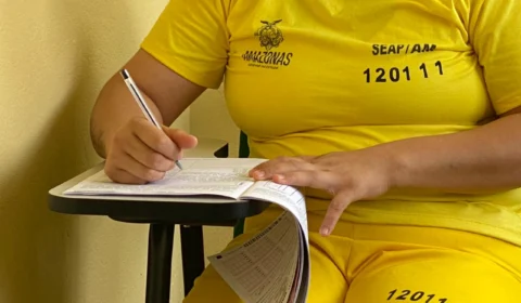 No Amazonas, Seap registra número recorde de reeducandos inscritos no Enem 2022