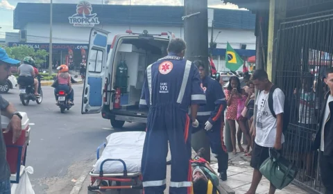 Homem é agredido com golpes na cabeça na Avenida Itaúba