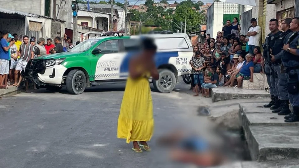 Jovem é executado a tiros na frente de sobrinho no Jorge Teixeira