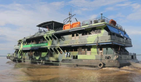 Apreensões em bases fluviais resultaram em mais de R$ 340 milhões em prejuízo ao crime