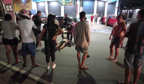Homem fica gravemente ferido após ser atropelado na Zona Norte