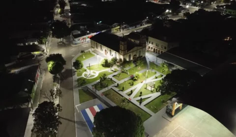 População de Carauari comemora iluminação de LED em 100% das vias