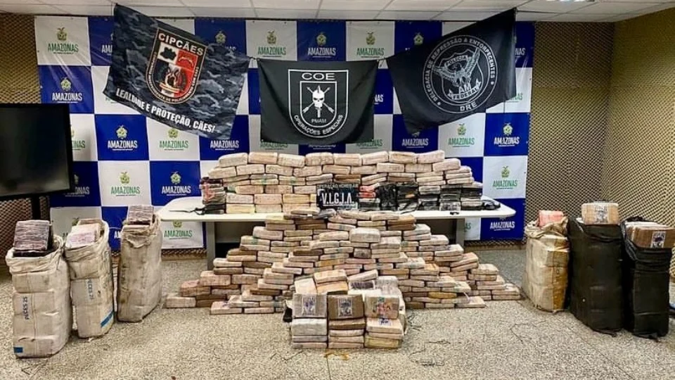 Em dez meses, ações da COE da PMAM resultaram na apreensão de mais de 10 toneladas de drogas