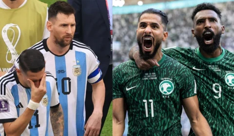 Argentina perde para a Arábia Saudita após 36 jogos