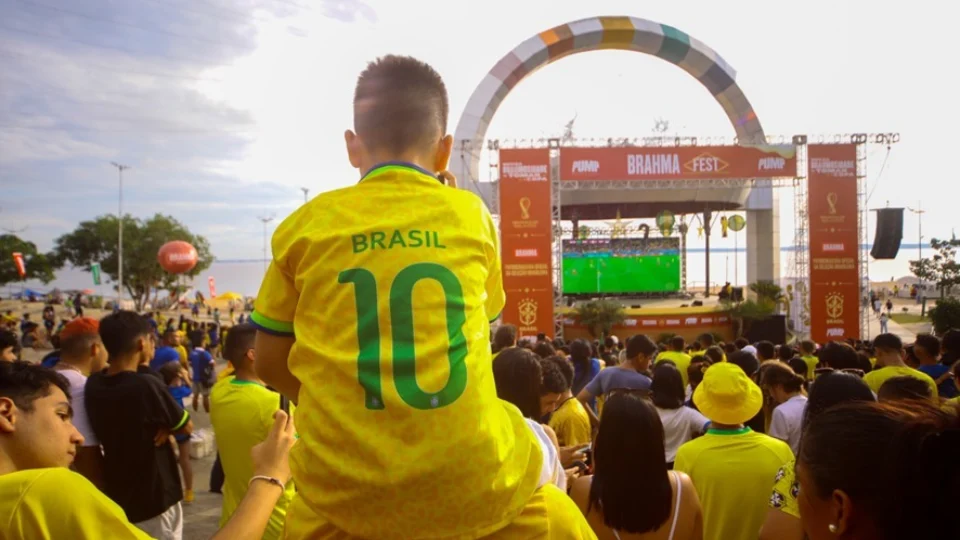 ‘Brahma Fest’ vai transmitir jogo do Brasil e Suíça no anfiteatro da Ponta Negra