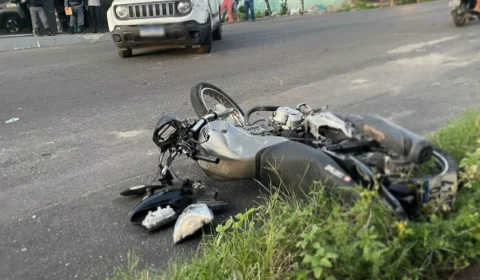 Grave acidente de trânsito com vítima ferida na Cidade Nova