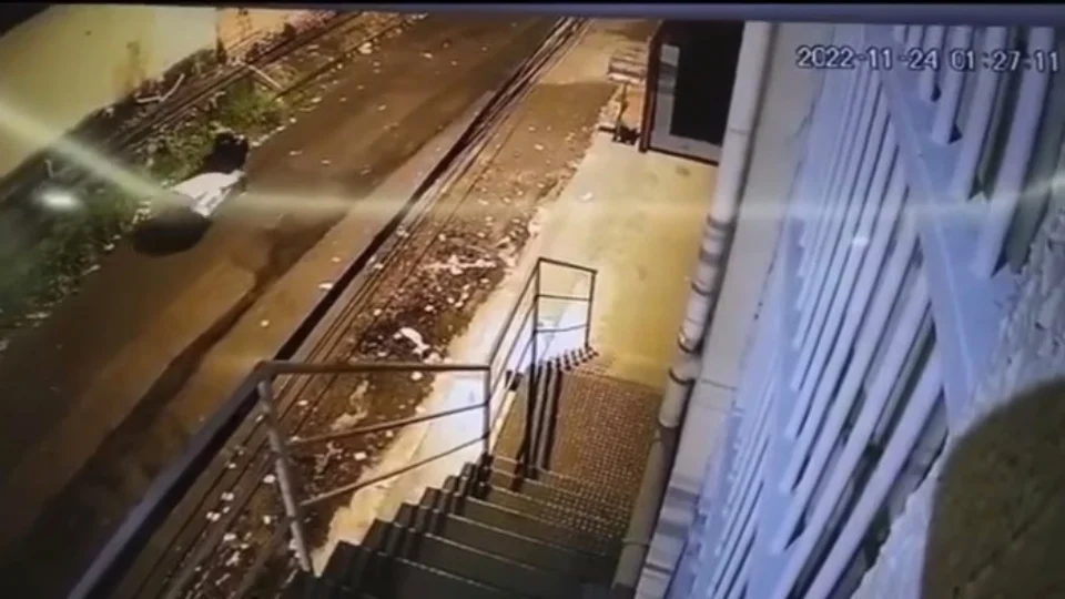 Vídeo mostra filho levando o corpo da mãe em carrinho de compras para desovar