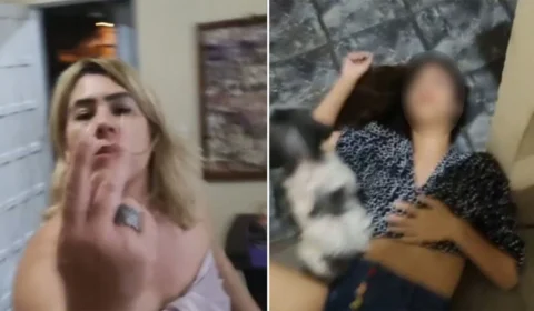 Vídeo: mulher é presa após espancar filha por causa de salgado