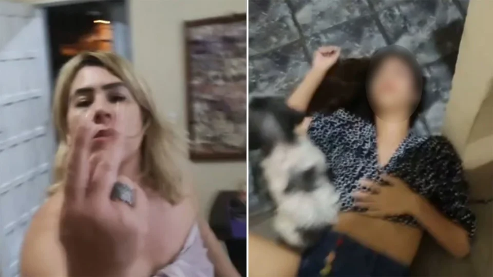Vídeo: mulher é presa após espancar filha por causa de salgado