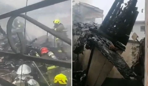 Vídeos: oito pessoas morrem em queda de avião na Colômbia