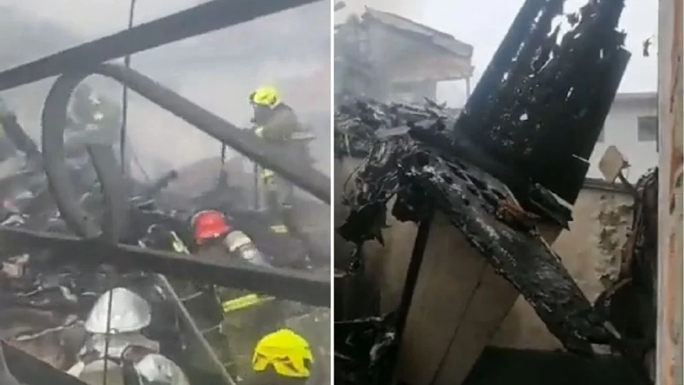 Vídeos: oito pessoas morrem em queda de avião na Colômbia