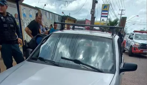 Homem é assassinado com um tiro dentro do próprio carro