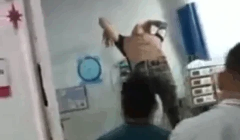 Possuído? Paciente assusta e aterroriza médicos em hospital; veja vídeo