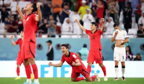 Coreia do Sul vence Portugal de virada, se classifica e elimina Uruguai