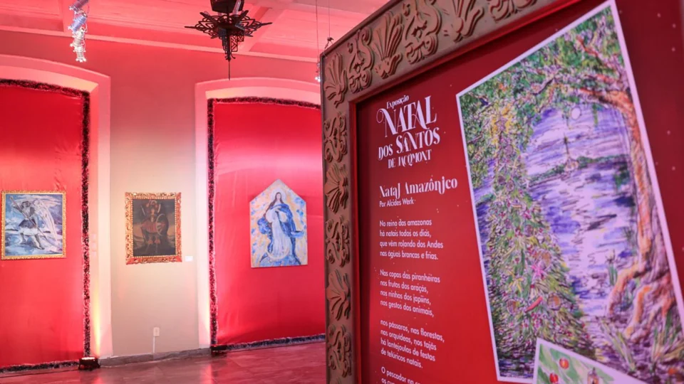 Exposição “Natal dos Santos de Jacqmont” traz referências religiosas em obras inéditas