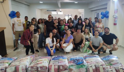 Projeto entrega cerca de 1 tonelada de alimentos para abrigos e famílias em situação de vulnerabilidade social