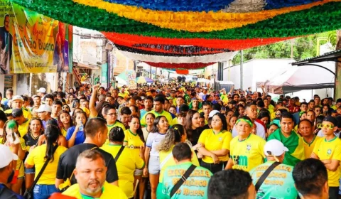 ‘Rua da Copa’ no Morro da Liberdade não terá mais transmissão dos jogos da Seleção Brasileira