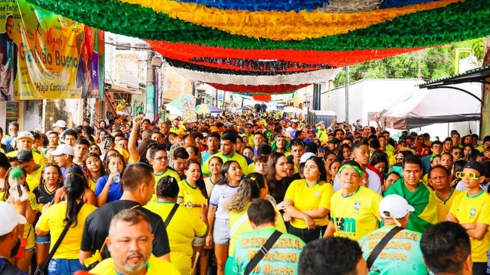 ‘Rua da Copa’ no Morro da Liberdade não terá mais transmissão dos jogos da Seleção Brasileira